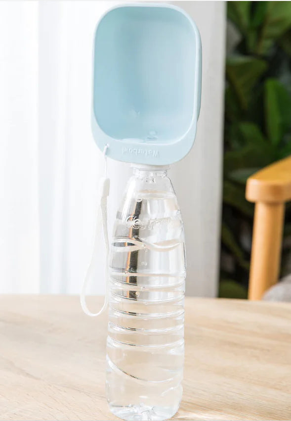 Spiral Water Dispenser for Dogs - Portable Pet Bottle