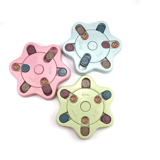 Pet Treasure Hunt Toy - Fun Feeding Puzzle for Pets