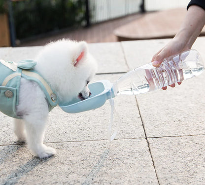 Spiral Water Dispenser for Dogs - Portable Pet Bottle