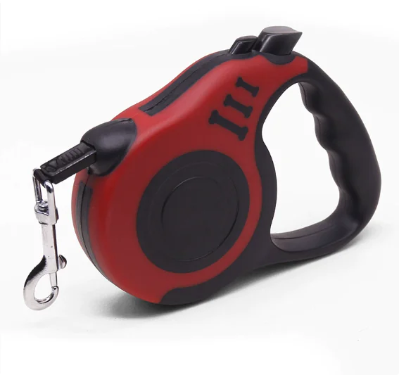 Pet Automatic Retractable Leash with Bone Print