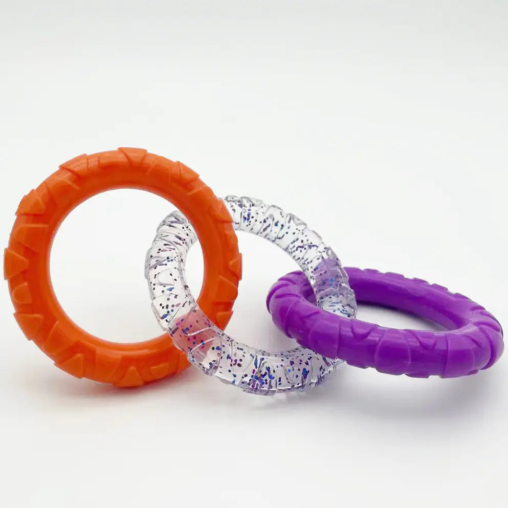 TPR Interactive Ring - Pet Bite Resistant Toy