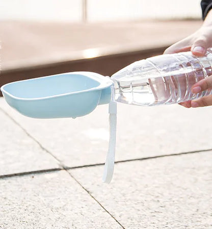 Spiral Water Dispenser for Dogs - Portable Pet Bottle