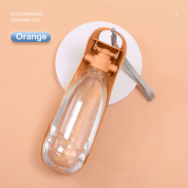 Portable Dog Water Bottle and Feeder for Walks