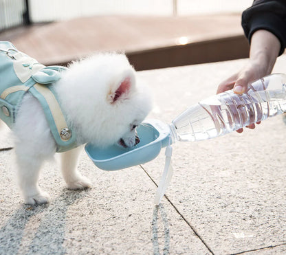 Spiral Water Dispenser for Dogs - Portable Pet Bottle