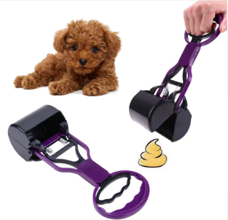 Pet Waste Picker with Long Handle for Outdoor Use