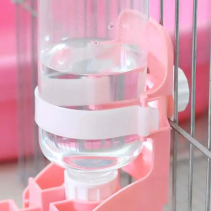 Hanging Plastic Water Bottle Dispenser for Small Pets