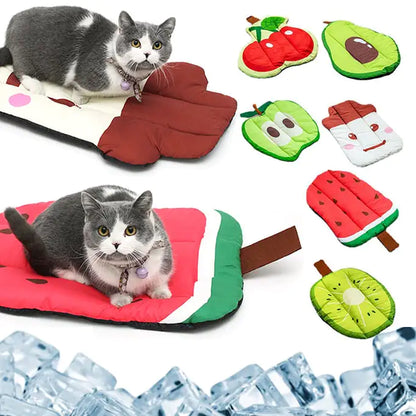Dog Cooling Mat with Washable Oxford Fabric Blanket